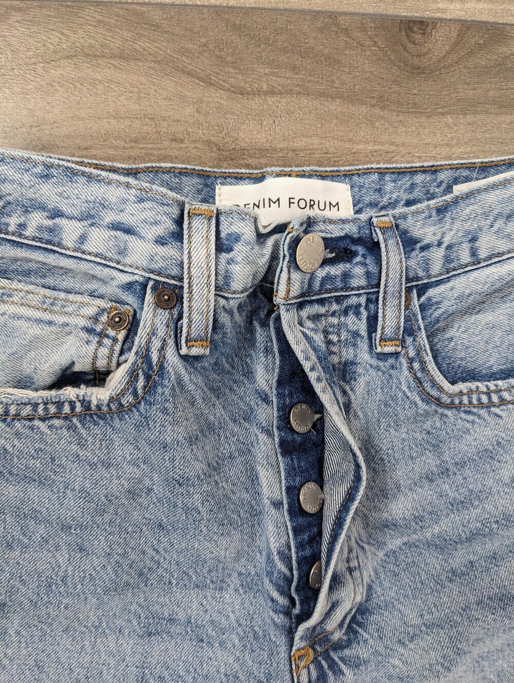 Aritzia Denim Forum Women's Jeans Joni High Rise Loose Size 27 - Picture 5 of 11